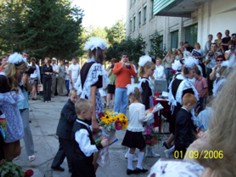 Праздник Первое сентября Николаевская средняя школа № 7